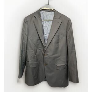 Suitsupply Blazer Mens 44 Navy Lazio Wool Super 110s VBC Fabric Italy P2778LAI